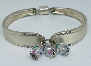 Spoonful of Heaven: #6 Amber Silverware Bracelet Size Medium