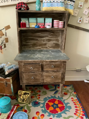 Sagebrush Homemade Cabinet