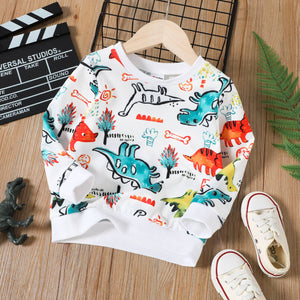 Toddler Boy ful Dinosaur Pullover Sweatshirt