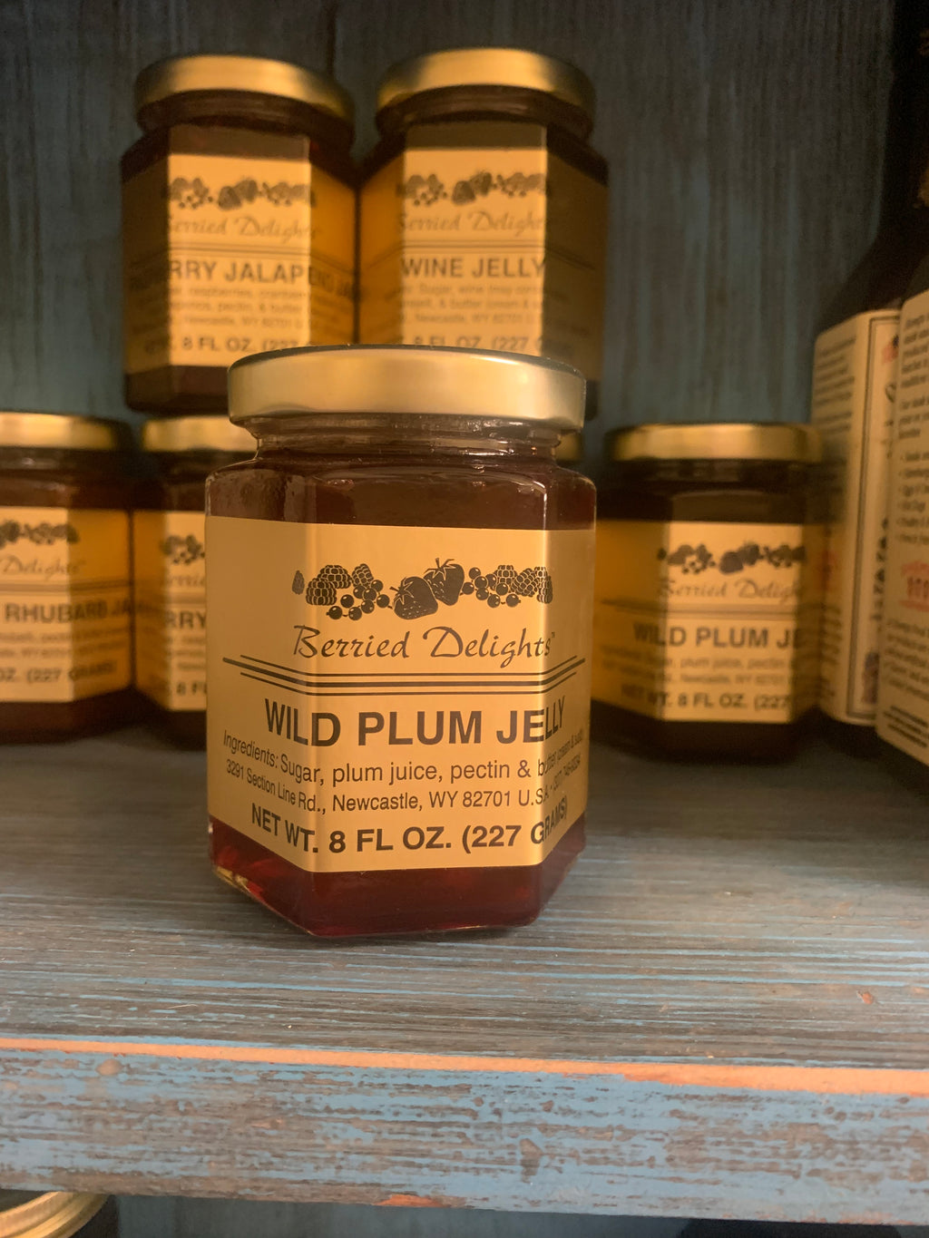 BERRIED DELIGHTS: Wild Plum Jelly