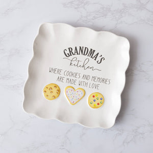 Grandmas Cookie Plate