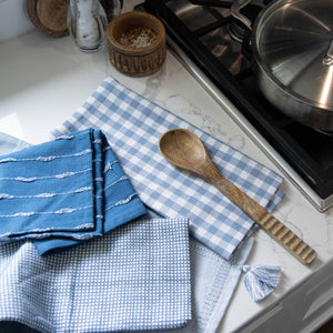 Denim Blue Tea Towel Set