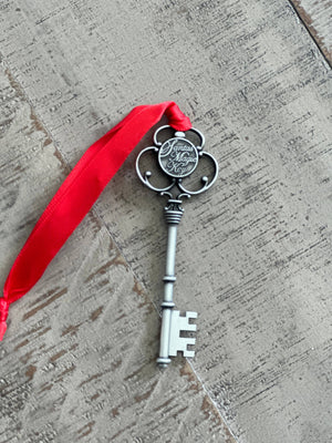 Christmas “It's Magic" Antique Santa Key