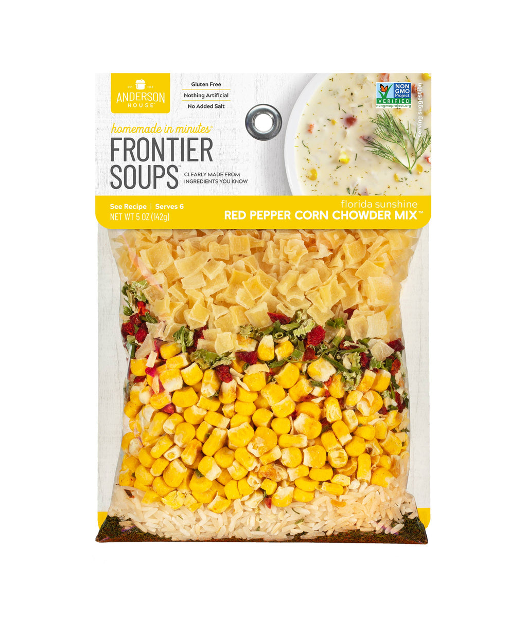 Anderson House | Frontier Soups - Florida Sunshine Red Pepper Corn Chowder