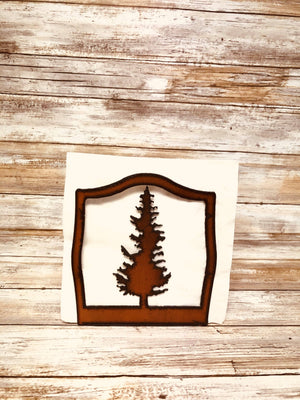 Pine Tree Lodge Napkin Holder