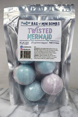 FIZZ BIZZ: Twisted Mermaid Bath Bombs