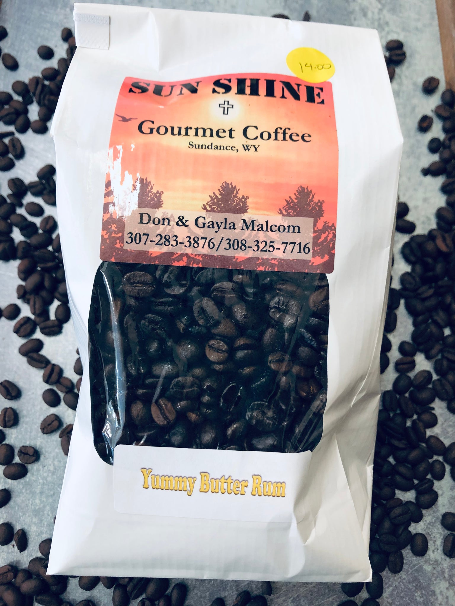 Sun Shine Gourmet Coffee 1 lb bag