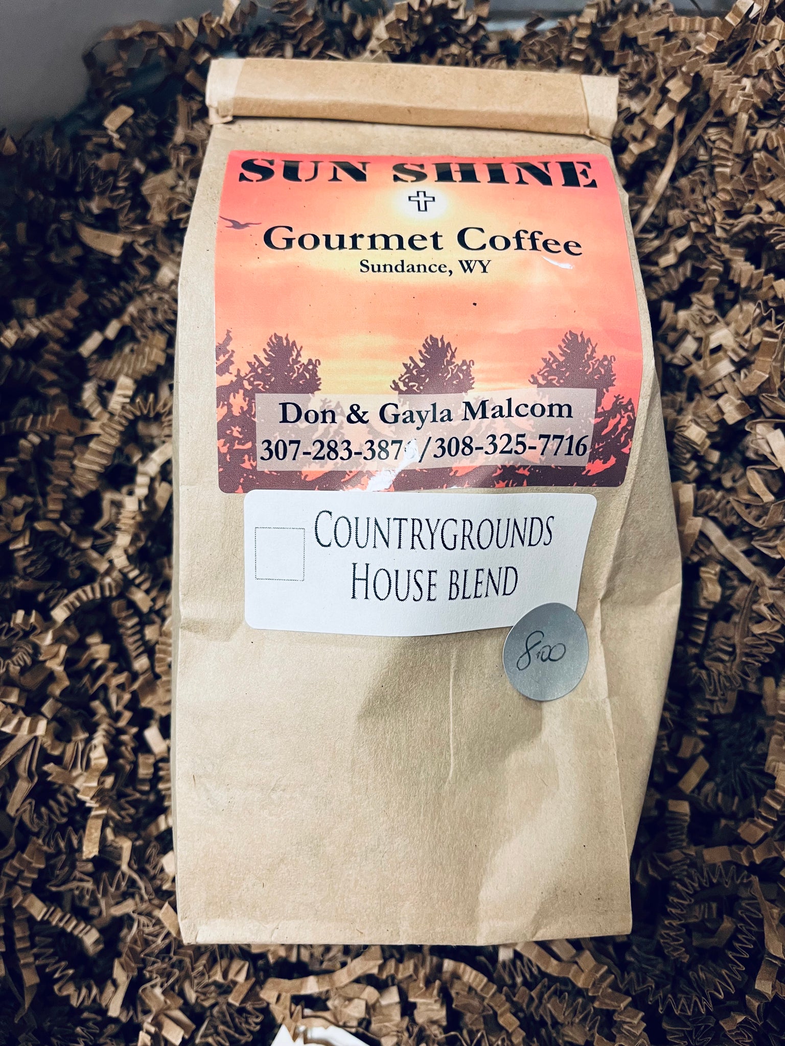 Sun Shine Gourmet Coffee (1/2 lb, ground)
