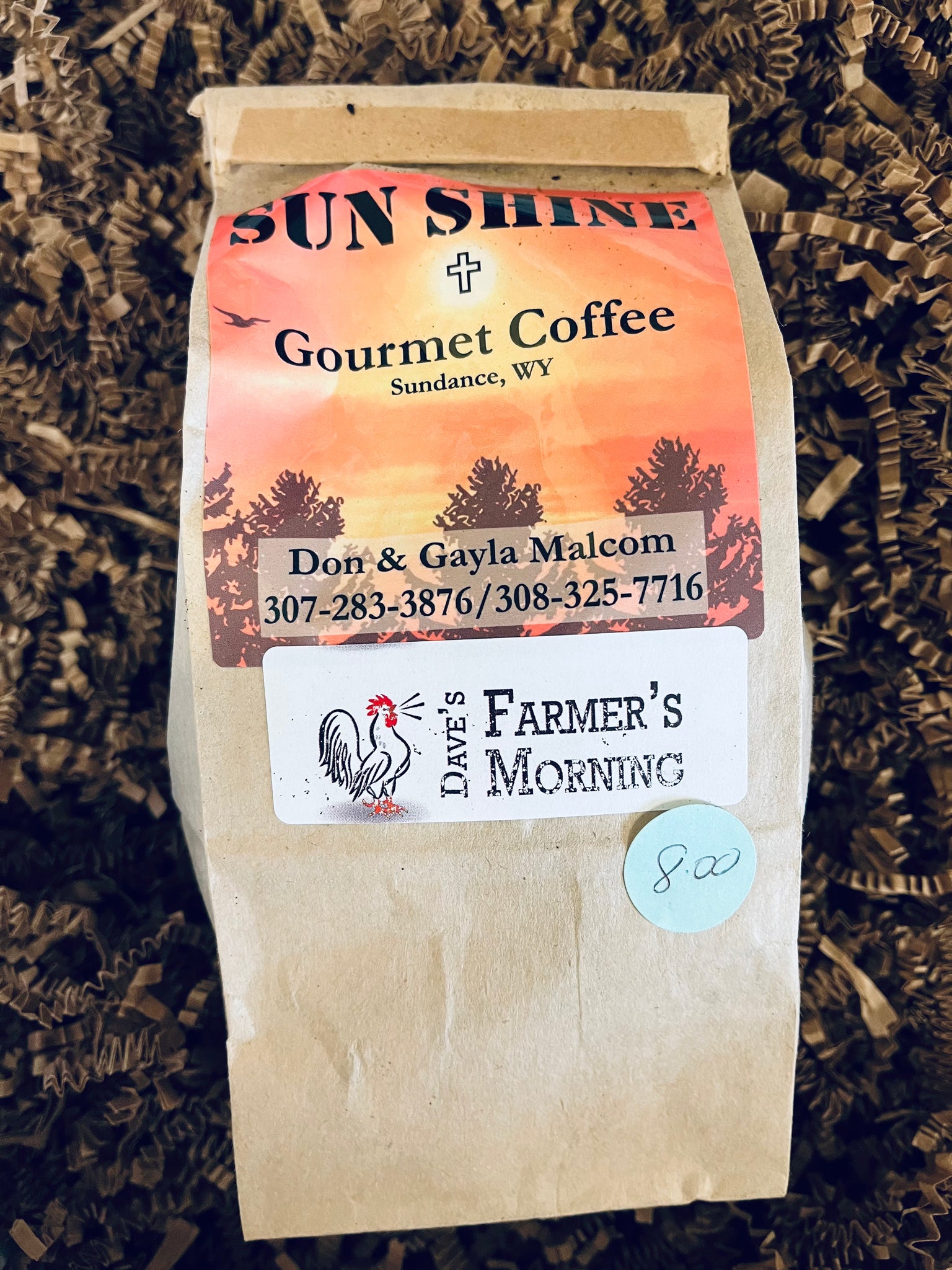 Sun Shine Gourmet Coffee (1/2 lb, ground)