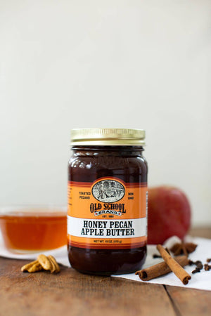 OLD SCHOOL: Honey Pecan Apple Butter