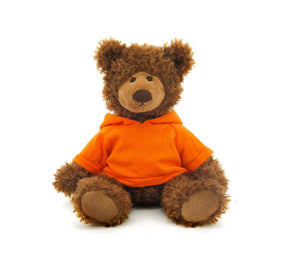 Plushland - Plush Teddy Bear Frankie 10" with customized Hoodie