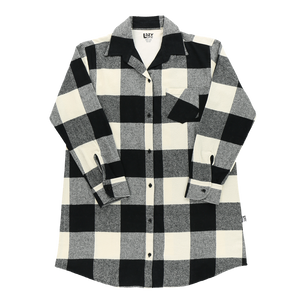 LAZY ONE: Flannel Truck Plaid Night Shirt