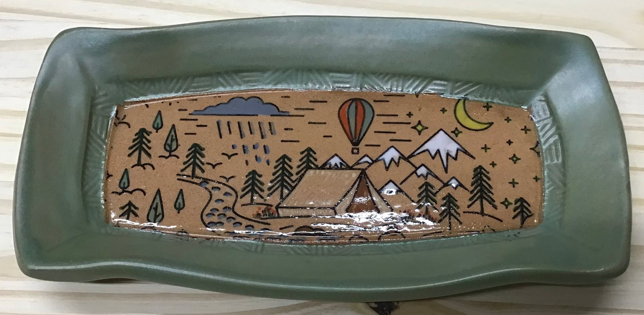 Wyoming Pottery Butter Dishes